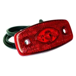 LED Begrenzungsleuchte 103x45x18 mm rot 12/24V