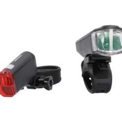 LED-Fahrrad-Beleuchtungsset batteriebetrieben 20 Lux
