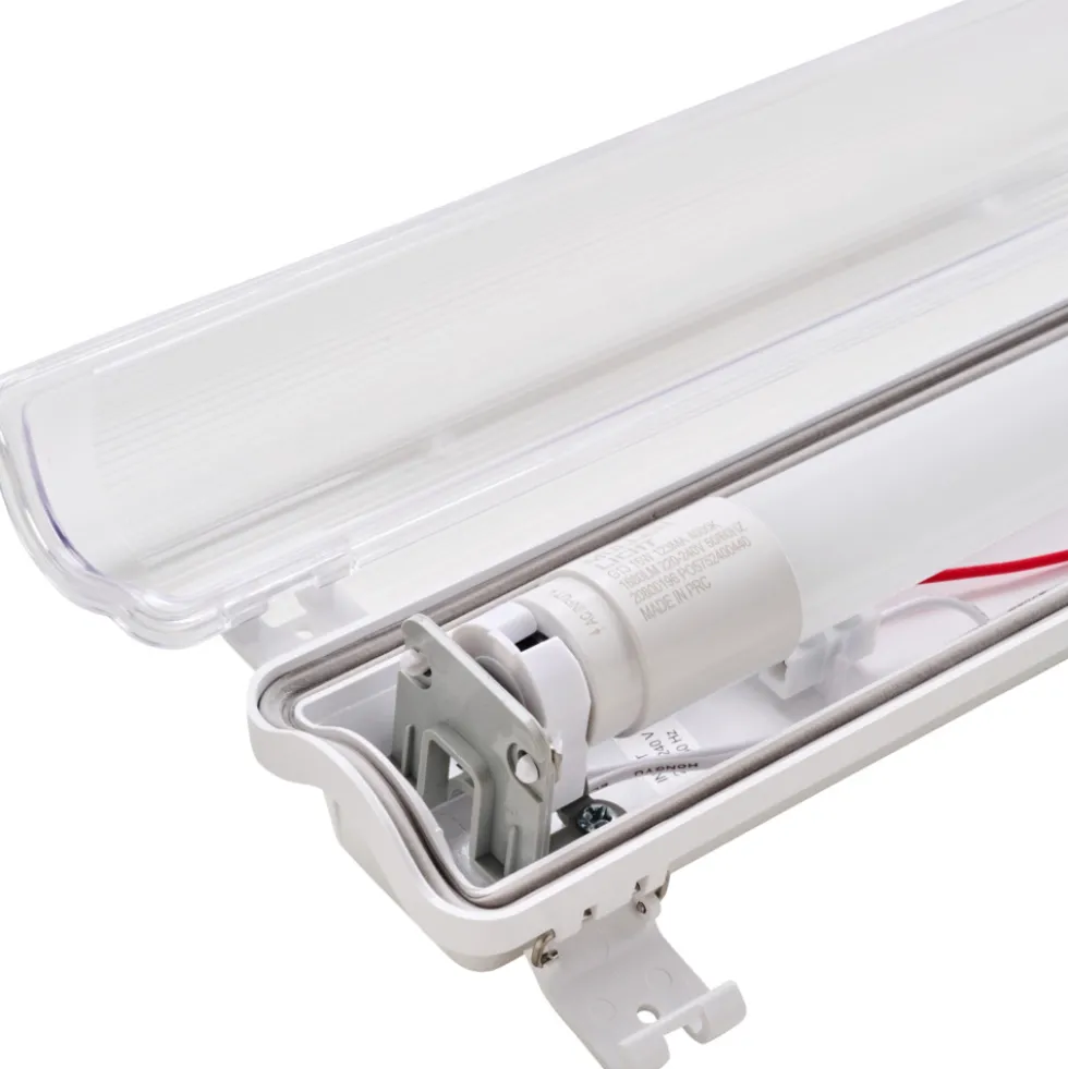 LED-Feuchtraumleuchte 150cm inkl. 20W LED-Röhre 4000K