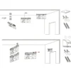 LED-Fluchtwegleuchte 4in1