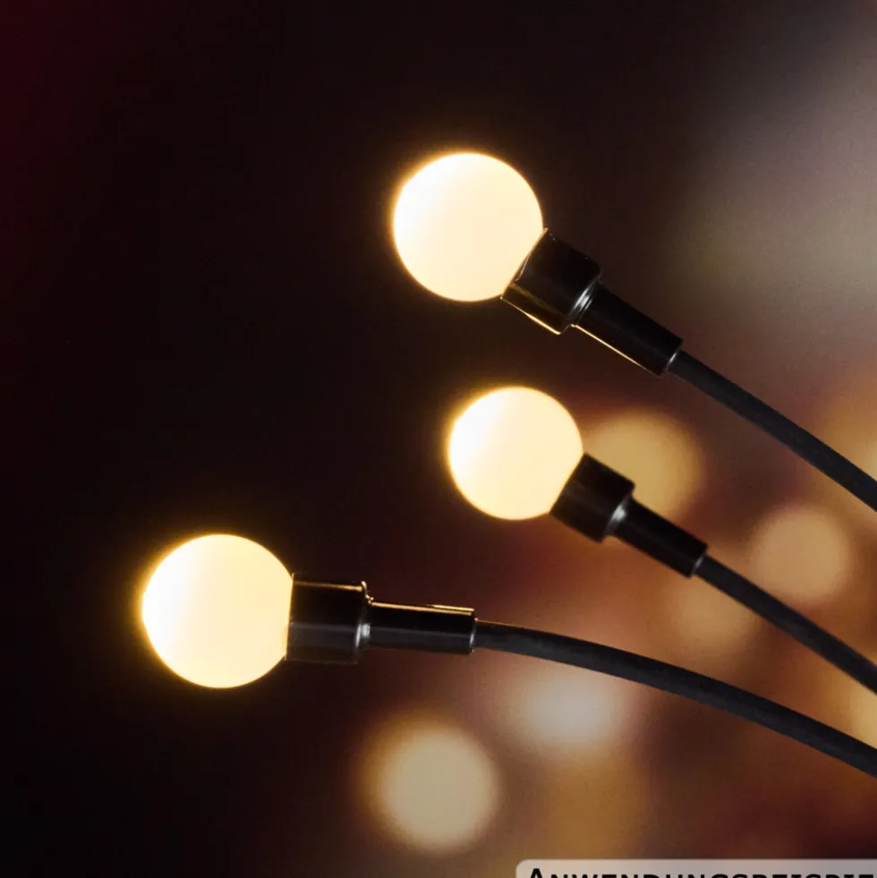 LED-Gartenstecker batteriebetrieben mit Timer