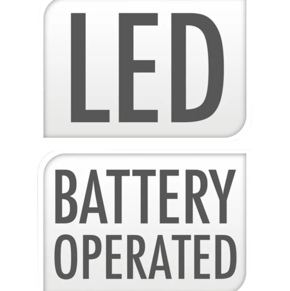 LED-Glaskuppel mit Pilzdeko und 12 LEDs
