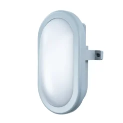 LED-Kellerleuchte oval Kunststoff 12 W IP54