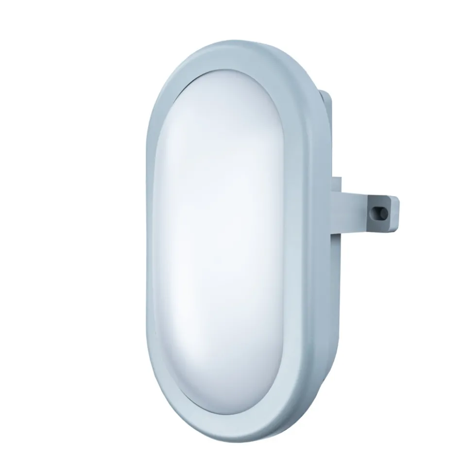 LED-Kellerleuchte oval Kunststoff 12 W IP54