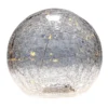 LED-Kugelleuchte Ø 15 cm aus Crashglas mit 14 LEDs