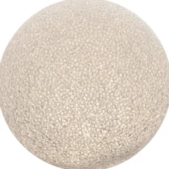 LED-Kugelleuchte 18 cm batteriebetrieben warmweiß aus Kunststoff