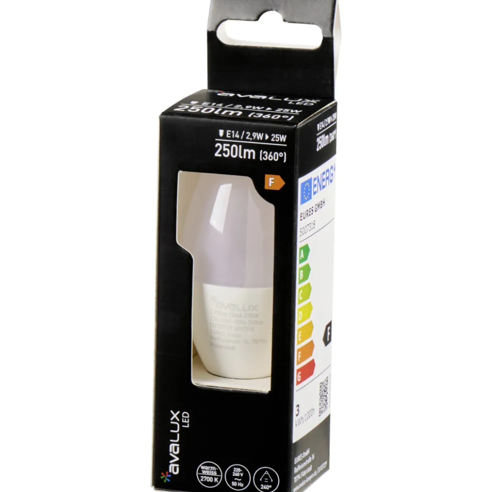 LED Lampe in Kerzenform 3 Watt und E14 Sockel