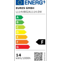 LED Lampe 14 Watt in Birnenform mit E27 Sockel