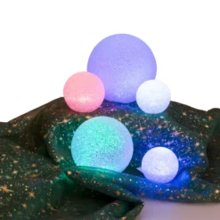 LED-Leuchtkugel Multicolor mit Farbwechsel, Batteriebetrieb, ca. 18cm