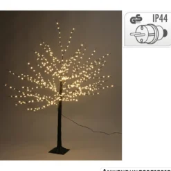 LED-Lichterbaum mit 480 LEDs warmweiß 120 cm