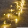 LED-Lichterkette 200 cm Silberdraht 100 LEDs warmweiß