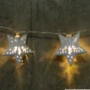 LED-Lichterkette 1,2 m mit 10 Sternen und 10 LEDs