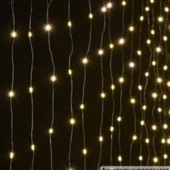 LED-Lichtervorhang mit 400 Mini-LEDs