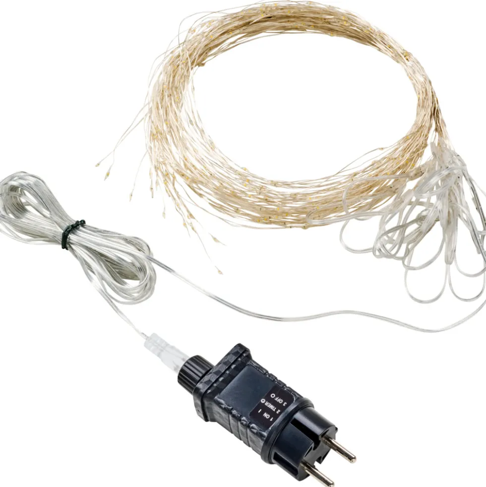LED-Lichtervorhang mit 400 Mini-LEDs