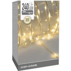 LED-Lichtschlauch 21 m mit 240 warmweißen LEDs