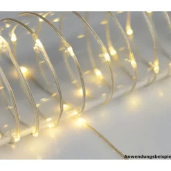 LED-Lichtschlauch 21 m mit 240 warmweißen LEDs