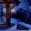 LED-Polarstern IP 44 mit 8 Funktionen und Timer