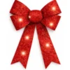 LED-Schleife rot 22 x 5 x 31 cm