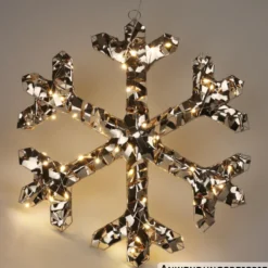LED Schneeflocke 50 LEDs ⌀ 50 cm Farbauswahl