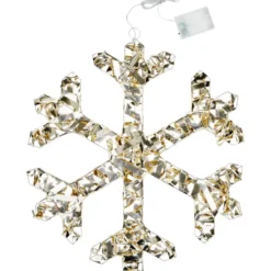 LED Schneeflocke 50 LEDs ⌀ 50 cm Farbauswahl