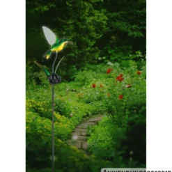 LED-Solar-Gartenstecker 