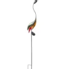 LED-Solar-Gartenstecker "Kranich" 120 cm