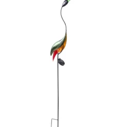 LED-Solar-Gartenstecker "Kranich" 120 cm