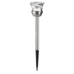 LED-Solar Gartenstecker Rose