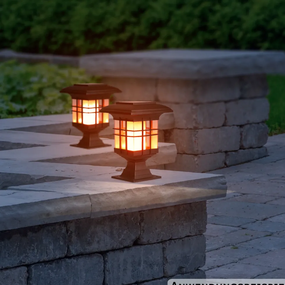 LED-Solar Laterne 4 in 1