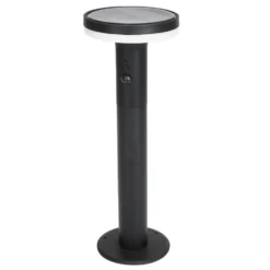 LED-Solarleuchte rund mit Bewegungsmelder