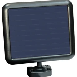 LED-Solar-Wandlicht 60 LEDs BWM schwarz