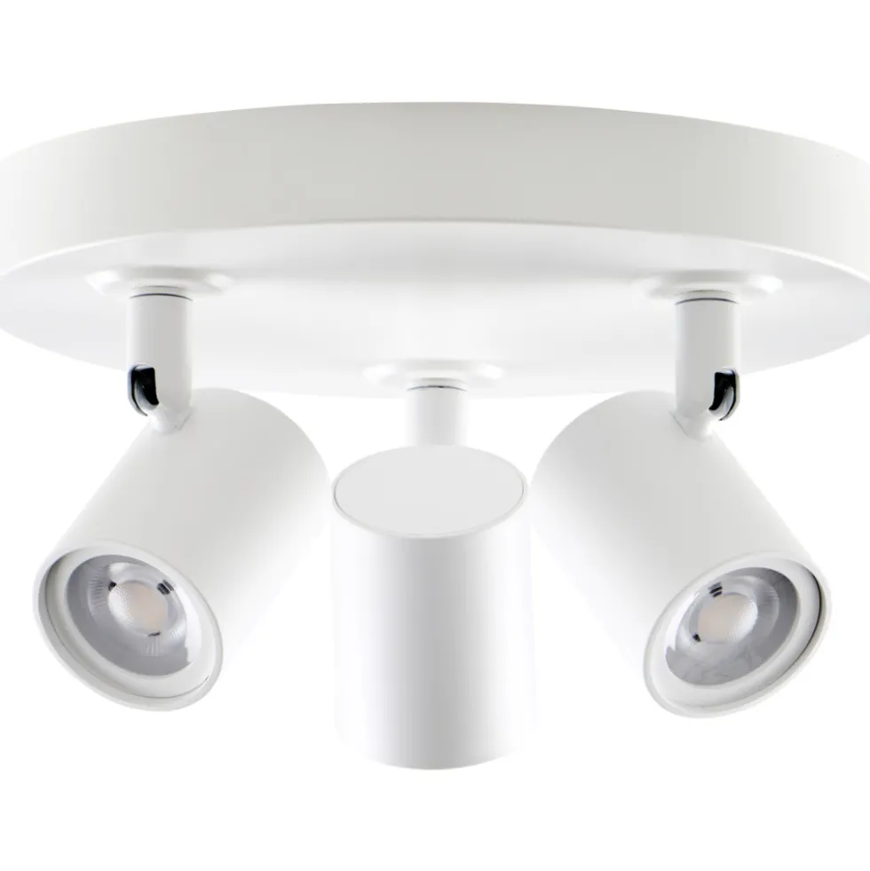 LED-Spot-Leuchte 3-flammig weiß