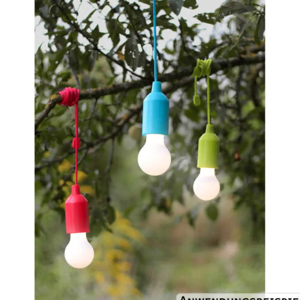 LED-Taschenlampe "Pull-Light PL1W", rot