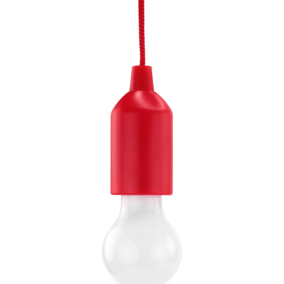 LED-Taschenlampe "Pull-Light PL1W", rot