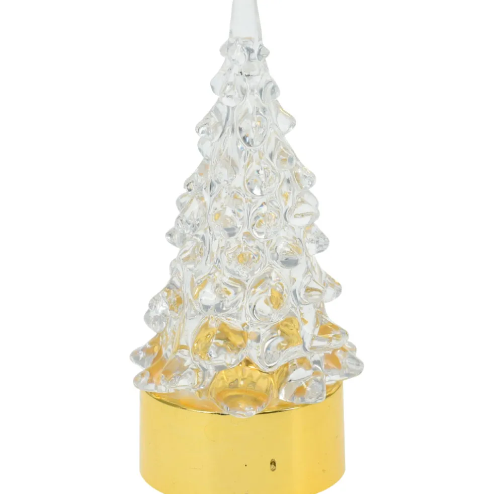 LED-Weihnachtsbaum 3er Set Gold oder Silber