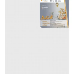 Leinwand 50 x 60 cm aus 100% Baumwolle 3-fach grundiert