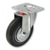 Lenkrolle Ø200mm Tragkraft 150kg Vollgummi Transportrolle Laufrolle