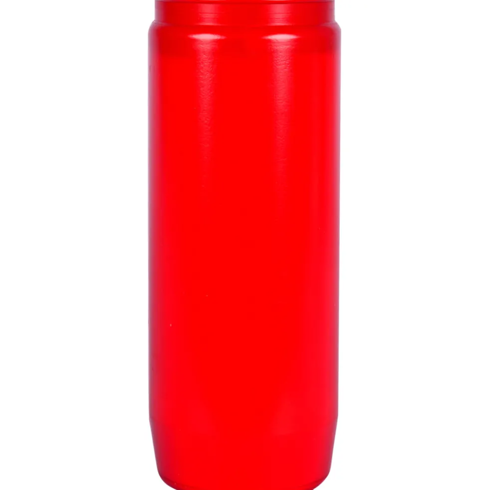 Öl-Grabkerze 14 cm rot