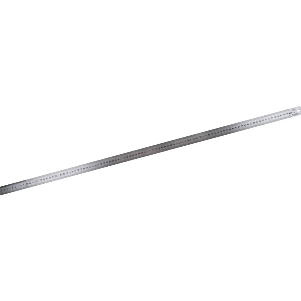 Lineal 100 cm aus rostfreiem Edelstahl