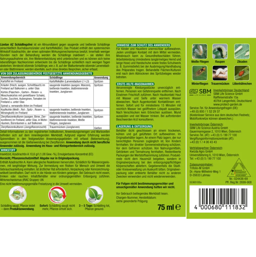 Lizetan AZ Gießmittel 75 ml