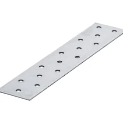 Lochplatten 40 x 200 mm aus verzinktem Stahl