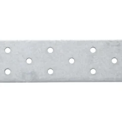 Lochplatten 40 x 120 mm aus verzinktem Stahl