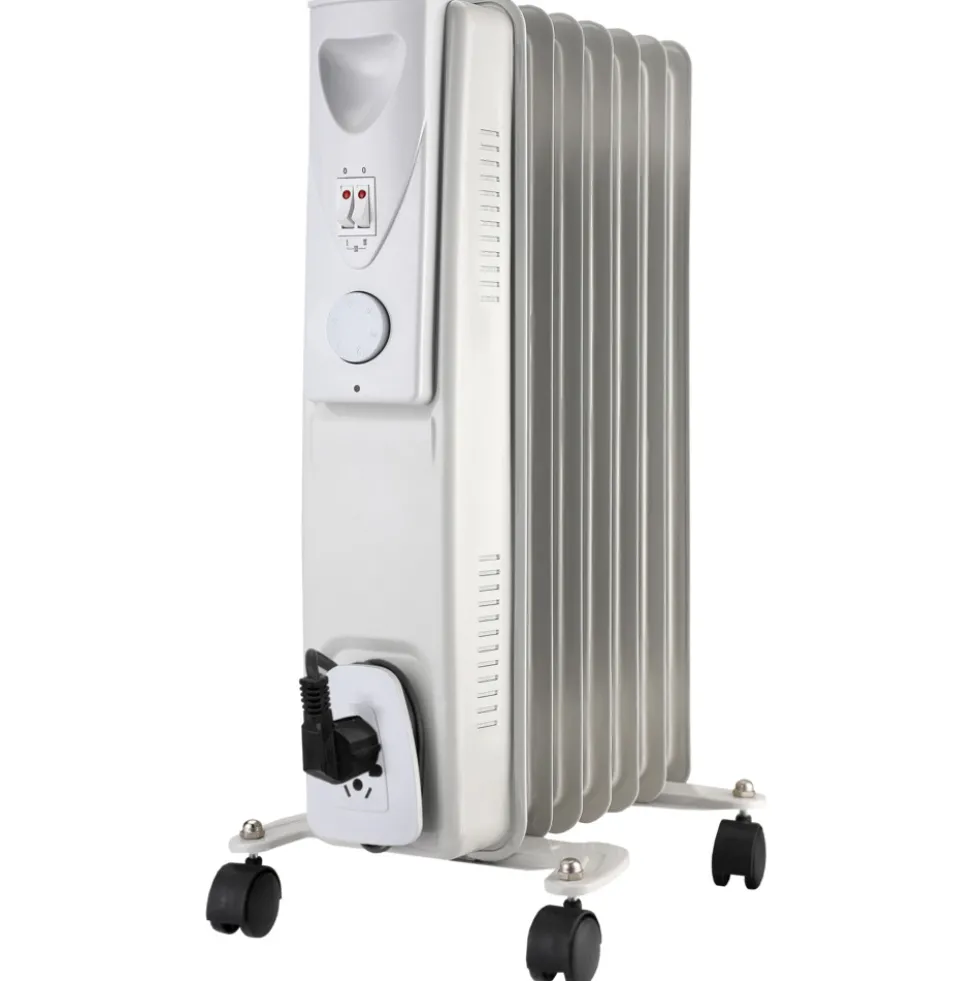 Ölradiator elektrisch mit 3 Heizstufen bis 1500 Watt