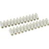 Lüsterklemme 1,5 – 6,0 mm² 2 x 12 polig Polyethylen weiß