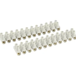 Lüsterklemme 1,5 – 6,0 mm² 2 x 12 polig Polyethylen weiß