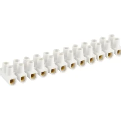 Lüsterklemme 1,5 – 6,0 mm² 2 x 12 polig Polyethylen weiß