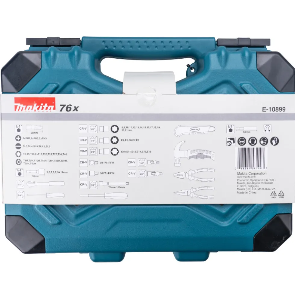 Makita Werkzeug-Set 76-teilig