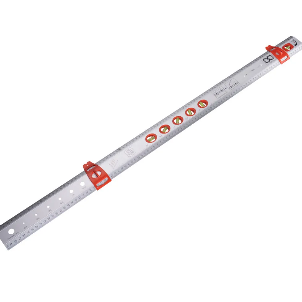Markierungslineal 100 cm mit Wasserwaage