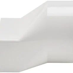 Marley Übergangsstück Flachkanal 110x54mm nach Lüftungsrohr Ø 100mm