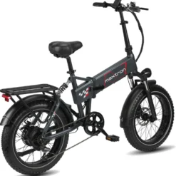 maxtron Falt-E-Bike "Polaris" 20" dunkelgrau